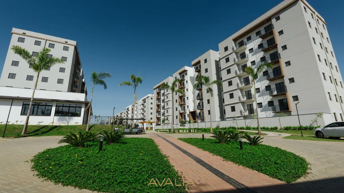 Torres e jardins do Viva Parque Residencial